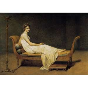FRAMED oil paintings   Jacques Louis David   24 x 16 inches   Madame 