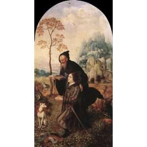 FRAMED oil paintings   Jan Gossaert (Mabuse)   24 x 46 inches   St 