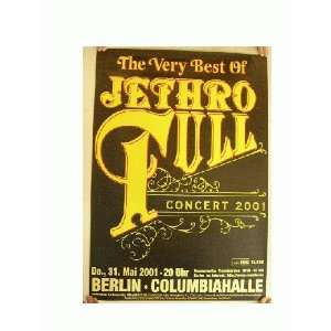 Jethro Tull 2001 German Tour Poster