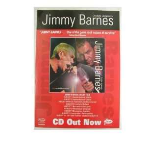 Jimmy Barnes Poster Concert Shot Tour