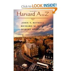  Harvard A to Z [Hardcover] John T. Bethell Books