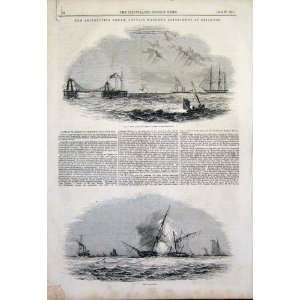  Brighton Warner Explosion John OGaunt Ships Ship 1844