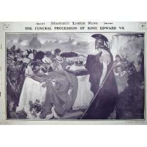  The Funeral Of King Edward Vii 1911 Supplement Iln