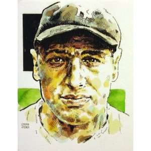 Lou Gehrig New York Yankees Print
