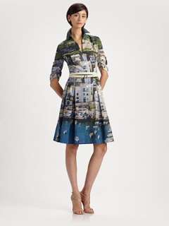 Akris   Marina Grande Print Dress    