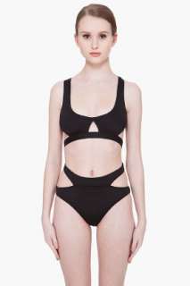 Alexander Wang Black Cutout Swimsuit for women  