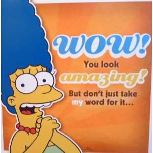  Giant Marge Simpson the Simpsons Birthday Card with Sound 