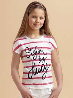 Juicy Couture   Girls Striped Tee
