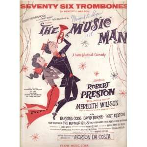   Seventy Six Trombones   from The Music Man Meredith Willson Books