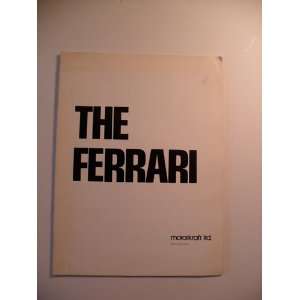  The Ferrari Michael T. Lynch Books