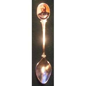  President Millard Fillmore Souvenir Spoon Chrome in Gift 