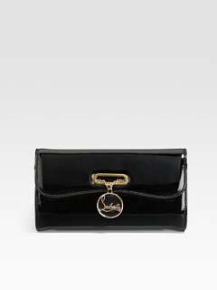 Christian Louboutin   Riviera Patent Leather Clutch    
