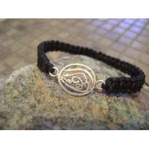  Friendship Black Bracelet Silver Happiness Kitchen 