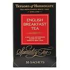 Taylors of Harrogate ENGLISH BREAKFAST Teabags 50 Ct