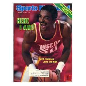 Ralph Sampson Unsigned Sports Illustrated Magazine