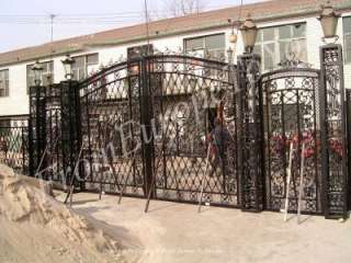 CUSTOM MADE VICTORIAN STYLE DRIVEWAY GATES AND FENCE CSTGATE1  