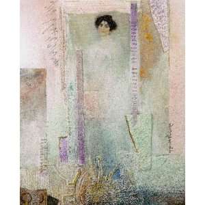  Hommage D Klimt Iii by Robert Eikam. Size 13.50 X 16.25 