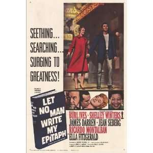  Let No Man Write My Epitaph (1960) 27 x 40 Movie Poster 