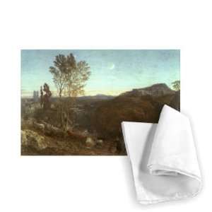  Going Home at Curfew Time by Samuel Palmer   Tea Towel 100 