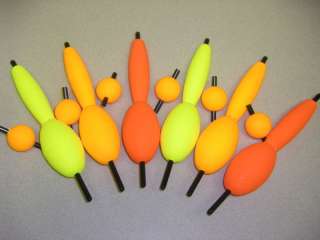 STEELHEAD FISHING FLOATS DRIFT JIG FLOAT 6 PK NEW 7 IN  