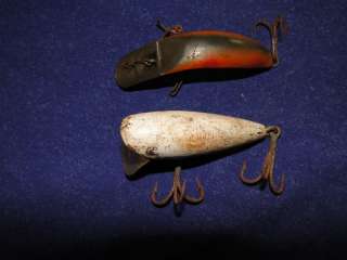 Vintage Fishing Lures Lazy old Shakespeare Wood Lure NR  