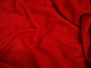 1m+ Christmas Red Anti Pill Polar Fleece Fabric  
