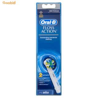 Oral B Brush Head Refills Floss Action 2 Pack New In Pa  