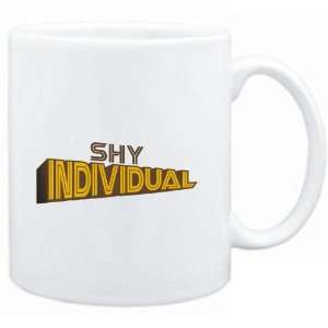  Mug White  shy Individual  Adjetives