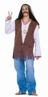  Sonny Bono Hippie Vest 60s 70s Hippie Costume Vest Long 
