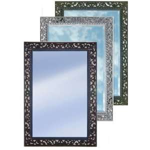 St. Augustine 26 Inch Traditional Pewter Finish Mirror