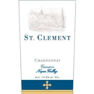  2008 St. Clement Carneros Chardonnay 750ml Grocery 