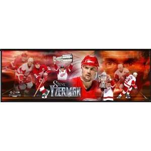 Steve Yzerman Panoramic Framed