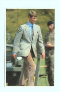 p2450   young Prince Edward at Windsor 1982   Royalty postcard  