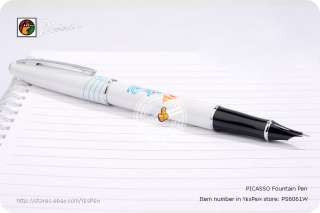 Picasso Fountain Pen    PS606 ULRAFINE ACCOUNTING PEN   Pearl White