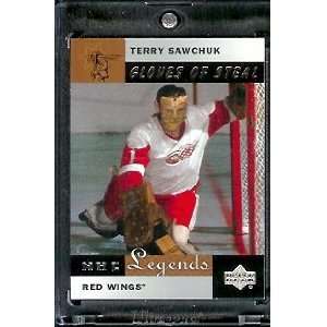  2001 /02 Upper Deck NHL Legends Hockey # 81 Terry Sawchuk 