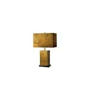 Thomas OBrien Small Dixon Table Lamp in Hand Rubbed Antique Brass 