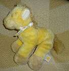 Baby Ganz Yellow Horse 11 Soft Plush Stuffed Toy Pony