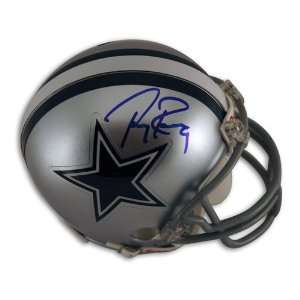 Tony Romo Autographed/Hand Signed Dallas Cowboys Mini Helmet