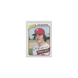  1980 Topps #655   Tug McGraw Sports Collectibles