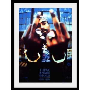 Tupac shakur poster approx 34 x 24 inch ( 87 x 60 cm)new large blue