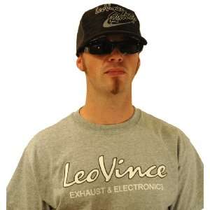  LeoVince Basic T Shirt   Gray (Medium) Automotive