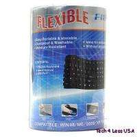 111 Key Flexible Roll Up USB Silicone Full Size Keyboard  