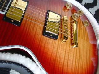   LIMITED RUN GIBSON LES PAUL SUPREME CHERRY SUNBURST AAAA TOP  