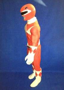 MIGHTY MORPHINE RED POWER RANGER 1994 RARE GIANT DOLL FIGURE 35 TALL 