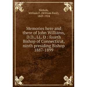   Bishop 1887 1899 William F. (William Ford), 1849 1924 Nichols Books