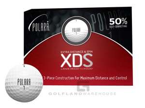 2012 Polara Golf Balls Ultimate Straight XDS Extra Distance Self 