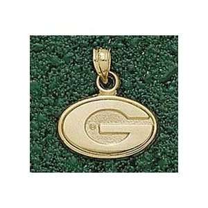  Anderson Jewelry Georgia Bulldogs 3/8 Gold Charm Sports 