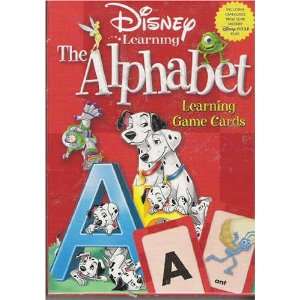  The Alphabet   Disney Learning Cards Toys & Games