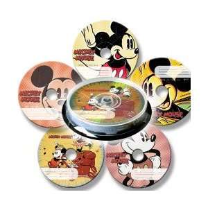    10Pack Classic Mickey Images Cake Box 16X 4.7GB DVD R Electronics