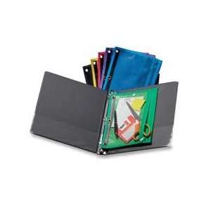 ESS 68500 Oxford Zipper Binder Pocket   For Stationary Pouch Document 